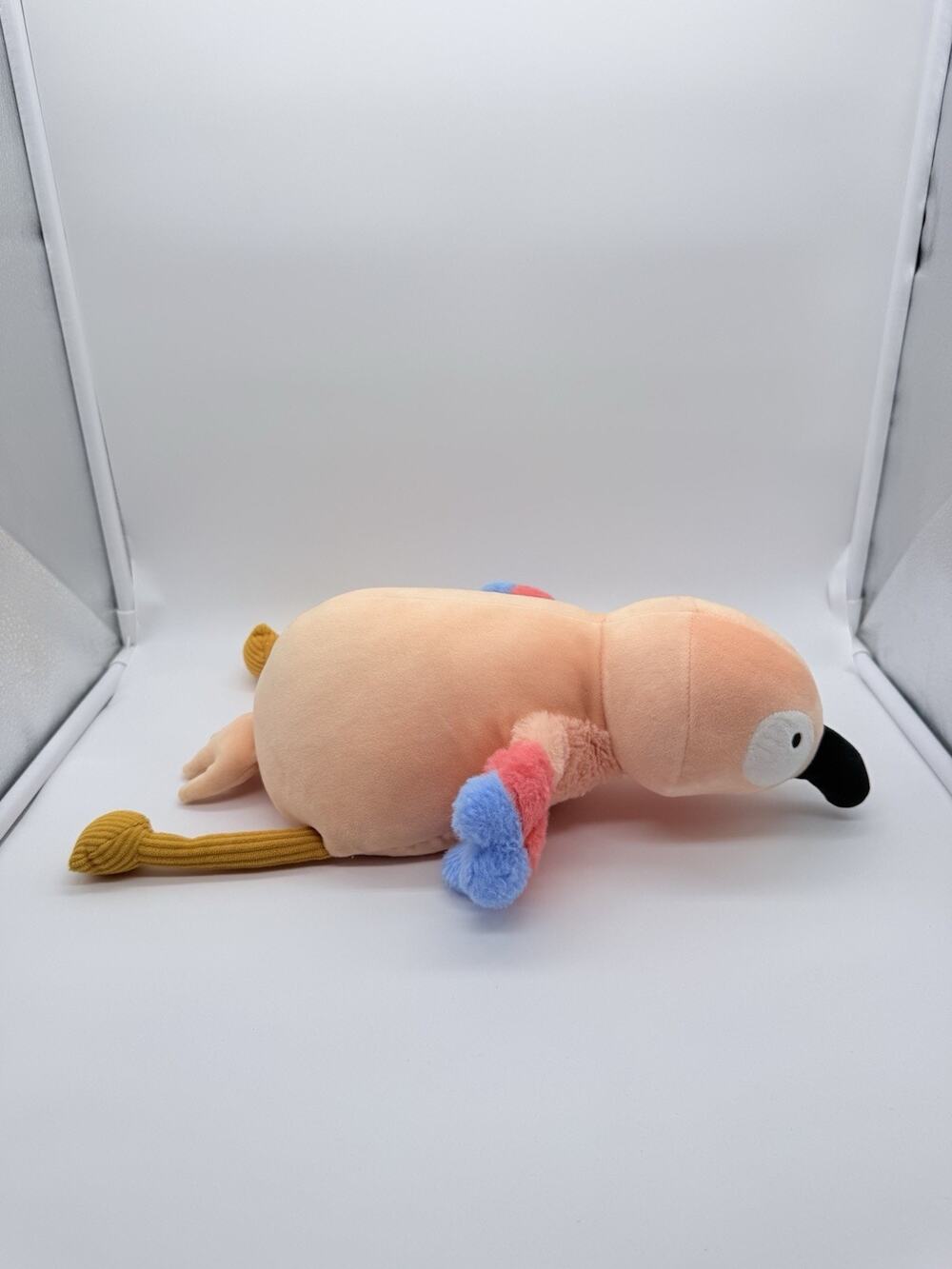 Pillowfort Weighted Baby Parrot Plush Stuffed Animal Toy Anxiety Sensory 14”x8”